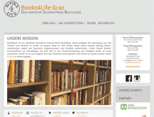 Tablet Screenshot of books4life.at